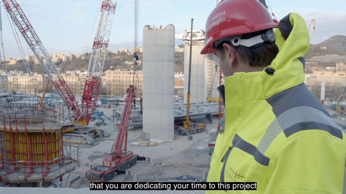 Stefano Mosconi - Direttore di cantiere Ponte Genova